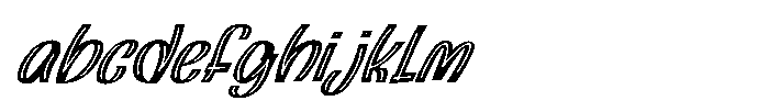 Holizone Italic Regular FONT