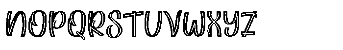 Holizone Regular Font UPPERCASE