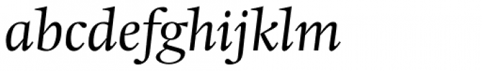 Hollander Std Regular Italic Font LOWERCASE