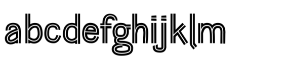 Hollgati Font Outline FONT