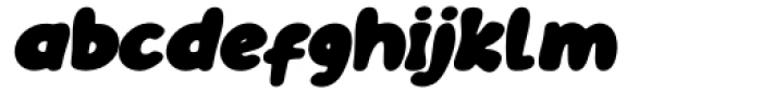 Holly Rudolph Oblique Font LOWERCASE