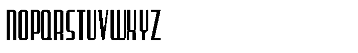 Hollywood Icon JNL Regular Font LOWERCASE