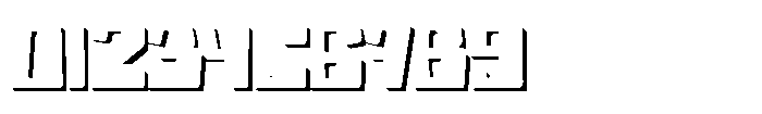 Holo Edge Five Font OTHER CHARS