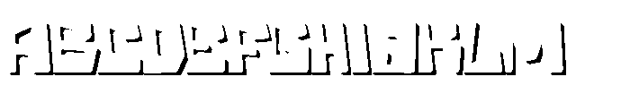 Holo Edge Five FONT