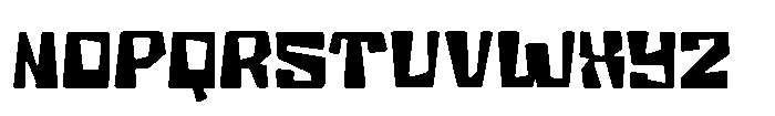 Holo Edge One Font LOWERCASE