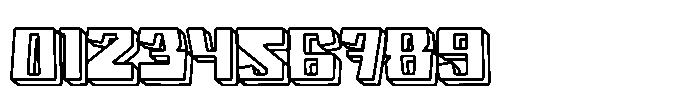 Holo Edge Three Font OTHER CHARS