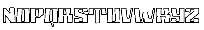 Holo Edge Two Font UPPERCASE