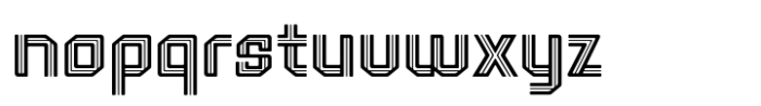 Holo Triple Rounded Font LOWERCASE