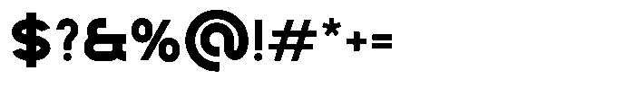 Hologenic Font OTHER CHARS
