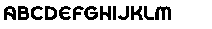 Hologenic Font UPPERCASE