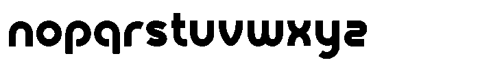 Hologenic Font LOWERCASE