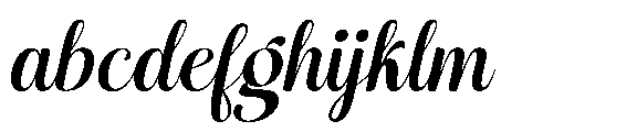 Holstein Script Italic FONT