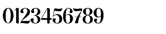 Holstein Script Regular Font OTHER CHARS
