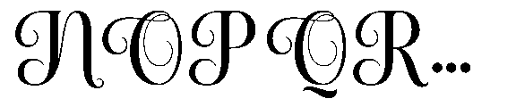 Holstein Script Regular Font UPPERCASE