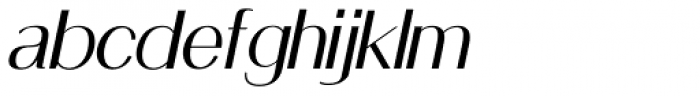 Holt Sans Oblique Font LOWERCASE