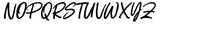 Holywings Italic Font UPPERCASE