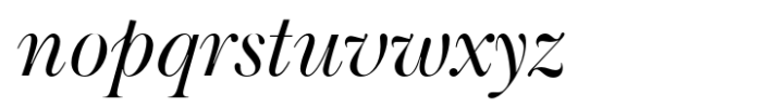 Home Display Std Italic Font LOWERCASE