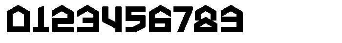 Home Display Font OTHER CHARS