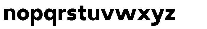 Home Regular Font LOWERCASE