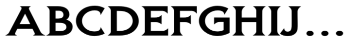 Homeric Bold Expanded Font UPPERCASE
