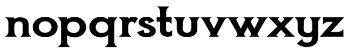 Homeric Bold Expanded Font LOWERCASE