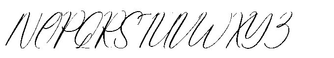 Homestay Winter Regular Font UPPERCASE