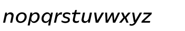 Homie Medium Italic Font LOWERCASE