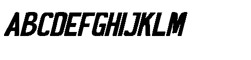 Homie Waves Italic Font UPPERCASE