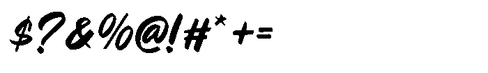 Hominem Font OTHER CHARS