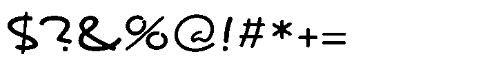 Hommaru Kana DB Font OTHER CHARS