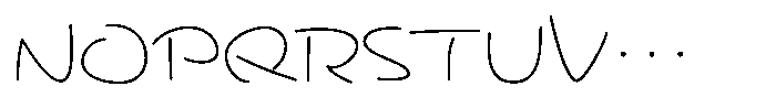 Hommaru Kana EL Font UPPERCASE