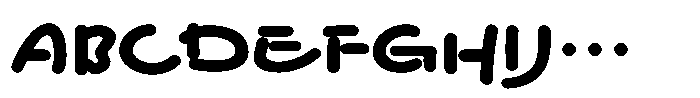 Hommaru Kana H Font UPPERCASE
