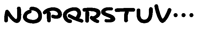 Hommaru Kana H Font UPPERCASE