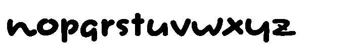 Hommaru Kana H Font LOWERCASE