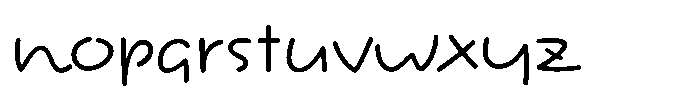 Hommaru Kana M Font LOWERCASE