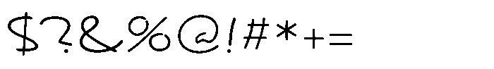 Hommaru Kana R Font OTHER CHARS