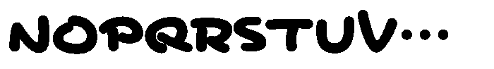 Hommaru Kana U Font UPPERCASE