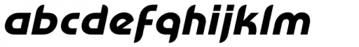 Honcho Italic Font LOWERCASE