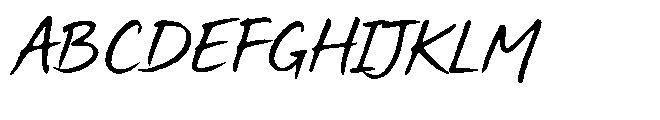 Hondares Story Font UPPERCASE