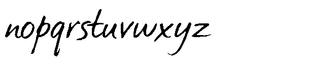Hondares Story Font LOWERCASE