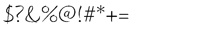 Hongyo2 Kana Font OTHER CHARS