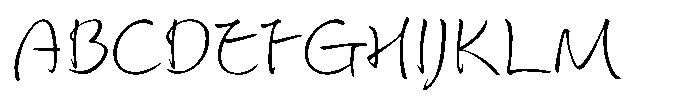 Hongyo2 Kana Font UPPERCASE