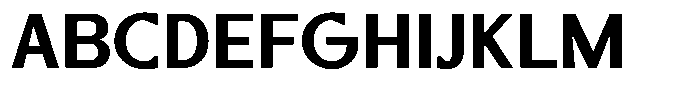 Honick Black Font UPPERCASE