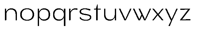 Honick Light Font LOWERCASE
