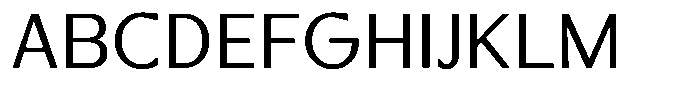 Honick Medium Font UPPERCASE