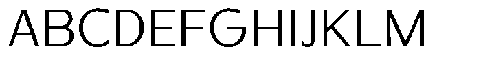 Honick Regular Font UPPERCASE