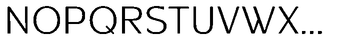 Honick Regular Font UPPERCASE