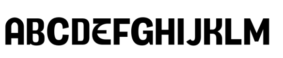 Honking Semi Bold Font UPPERCASE