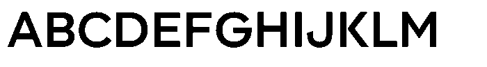 Hons Medium Font UPPERCASE