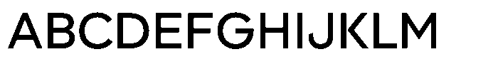 Hons Regular Font UPPERCASE